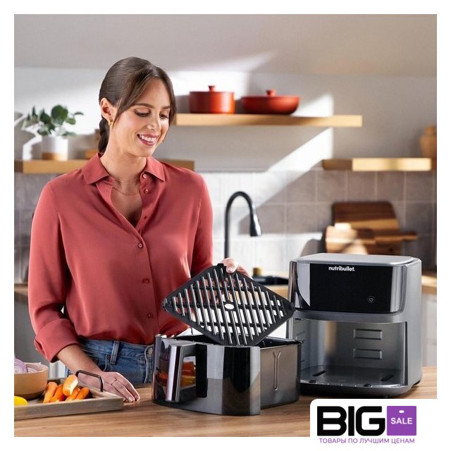 Аэрогриль (аэрофритюрница) NutriBullet NBA0811DG - Изображение №24 — Интернет магазин BigSale
