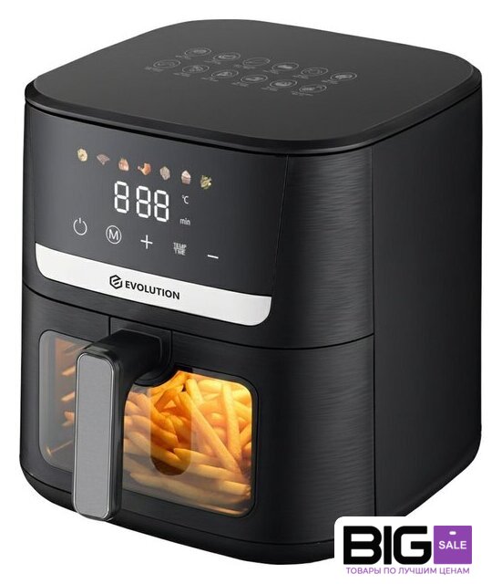 Аэрогриль (аэрофритюрница) Evolution AIRO 7300W - Изображение №2 — Интернет магазин BigSale