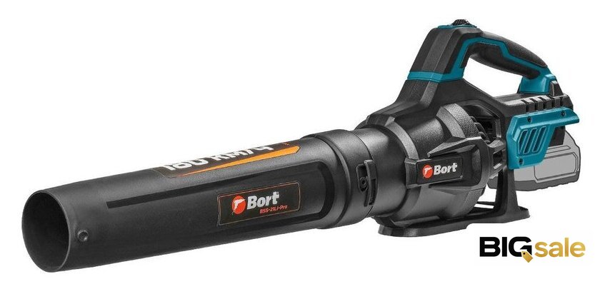 Садовая воздуходувка Bort BSS-21Li-Pro 93414301 (без АКБ) - Изображение №1 — Интернет магазин BigSale