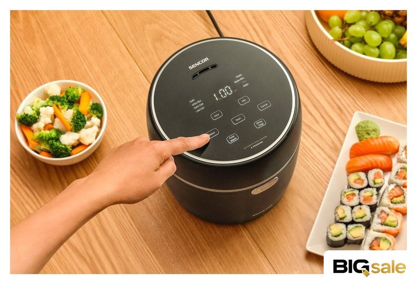 Рисоварка Sencor SRM 0671BK - Изображение №12 — Интернет магазин BigSale