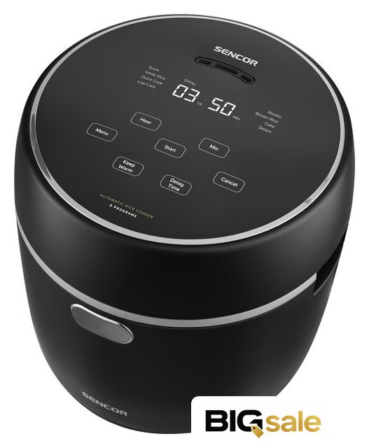 Рисоварка Sencor SRM 0671BK - Изображение №5 — Интернет магазин BigSale