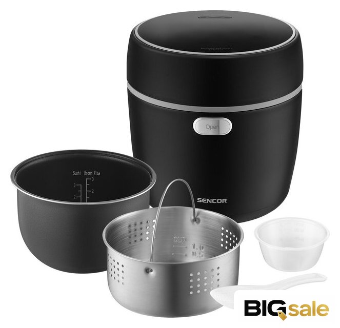 Рисоварка Sencor SRM 0671BK - Изображение №4 — Интернет магазин BigSale