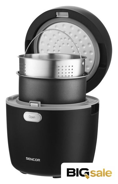 Рисоварка Sencor SRM 0671BK - Изображение №3 — Интернет магазин BigSale