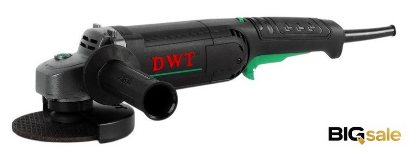 Угловая шлифмашина DWT WSP12-125 TVQ - Изображение №1 — Интернет магазин BigSale