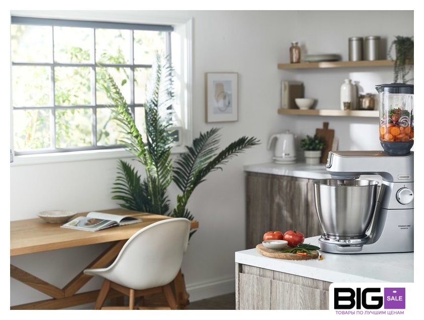 Кухонная машина Kenwood Titanium Chef Baker XL KVL65.001WH - Изображение №6 — Интернет магазин BigSale