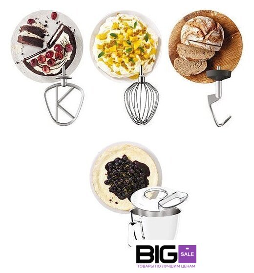 Кухонная машина Kenwood Titanium Chef Baker XL KVL65.001WH - Изображение №5 — Интернет магазин BigSale