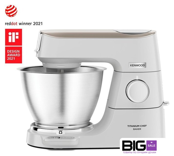 Кухонная машина Kenwood Titanium Chef Baker XL KVL65.001WH - Изображение №1 — Интернет магазин BigSale