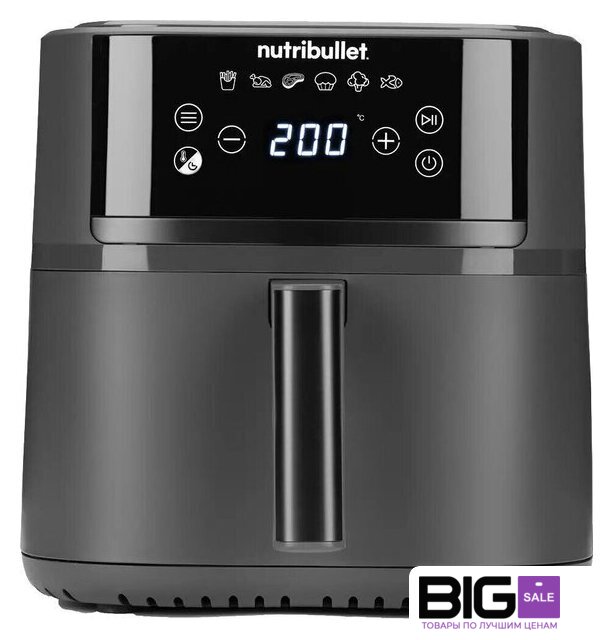 Аэрогриль (аэрофритюрница) NutriBullet NBA0611DG 1DR - Изображение №1 — Интернет магазин BigSale