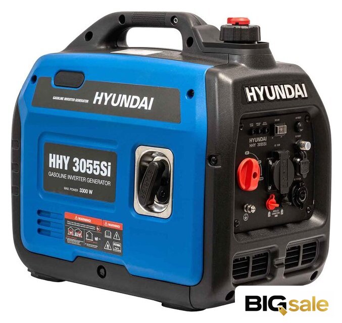 Бензиновый генератор Hyundai HHY 3055Si - Изображение №1 — Интернет магазин BigSale