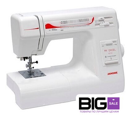 Электромеханическая швейная машина Janome My Excel W23U - Изображение №1 — Интернет магазин BigSale