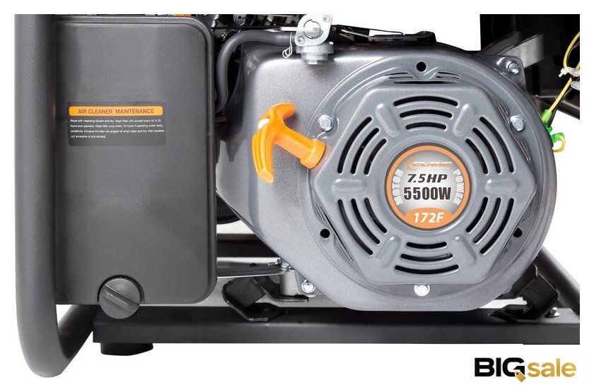Бензиновый генератор ELAND LA5500 - Изображение №3 — Интернет магазин BigSale