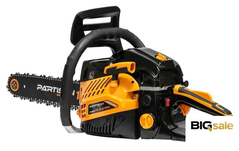 Бензопила Partisan PCS-2450 - Изображение №4 — Интернет магазин BigSale
