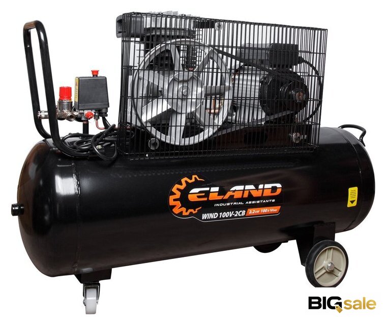 Компрессор ELAND WIND 100V-2CB - Изображение №3 — Интернет магазин BigSale
