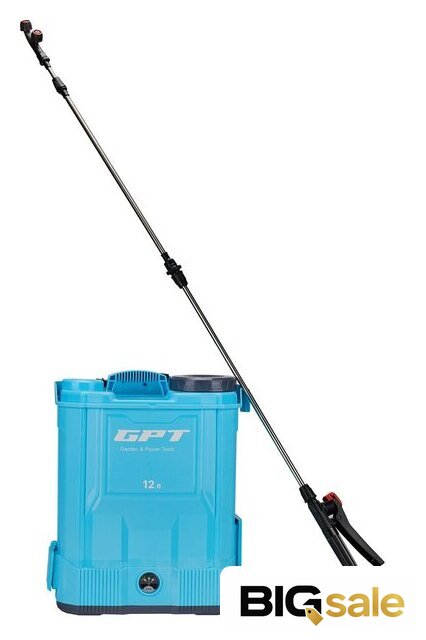 Аккумуляторный опрыскиватель GPT WFB-12li - Изображение №3 — Интернет магазин BigSale