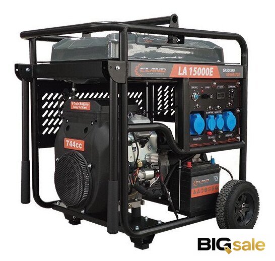 Бензиновый генератор ELAND LA15000E - Изображение №1 — Интернет магазин BigSale
