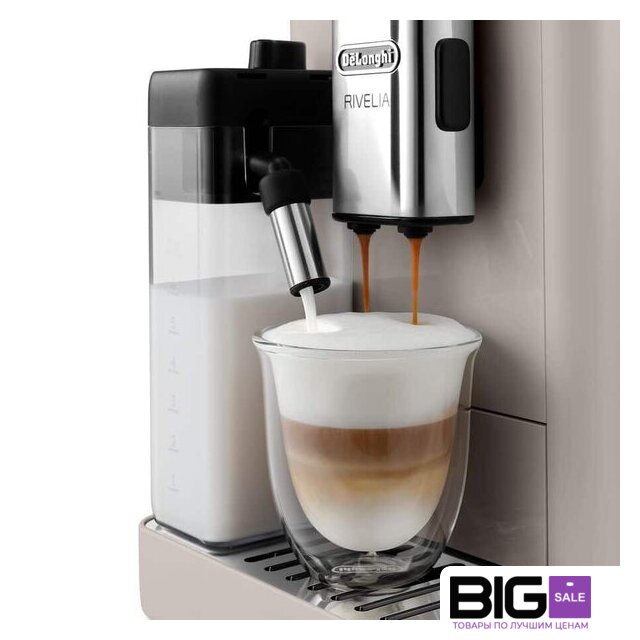 Кофемашина DeLonghi Rivelia EXAM440.55.BG - Изображение №4 — Интернет магазин BigSale