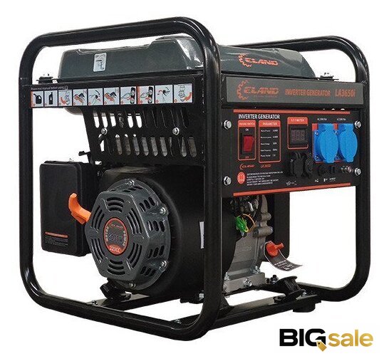 Бензиновый генератор ELAND LA3650i - Изображение №1 — Интернет магазин BigSale