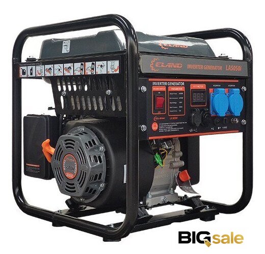 Бензиновый генератор ELAND LA5050i - Изображение №1 — Интернет магазин BigSale