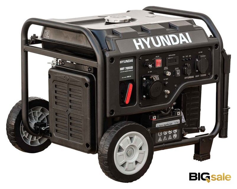 Бензиновый генератор Hyundai HHY 7055Si - Изображение №1 — Интернет магазин BigSale