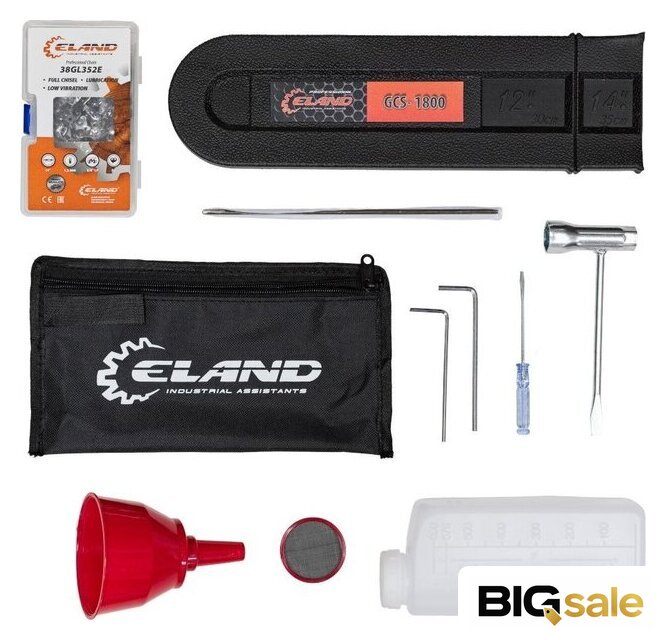 Бензопила ELAND GCS-1800 - Изображение №8 — Интернет магазин BigSale