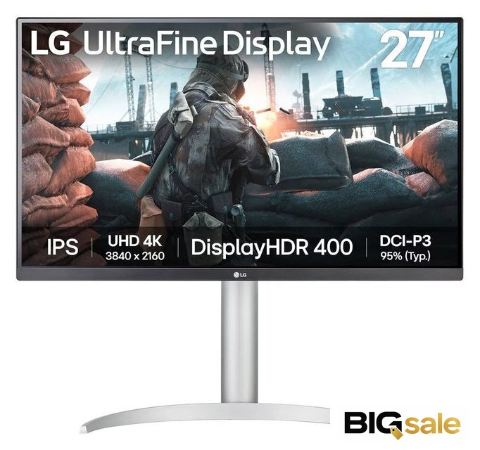 Монитор LG UltraFine 27UP650K-W - Изображение №1 — Интернет магазин BigSale