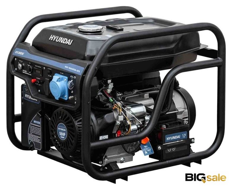 Бензиновый генератор Hyundai HHY 9850FEB-ATS - Изображение №5 — Интернет магазин BigSale