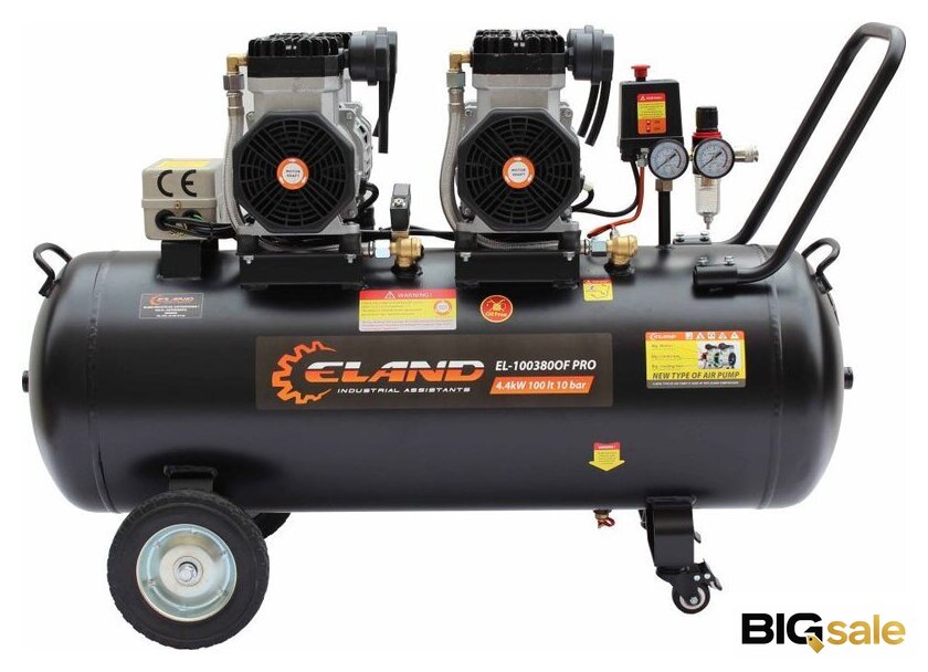 Компрессор ELAND EL-100380OF PRO - Изображение №1 — Интернет магазин BigSale