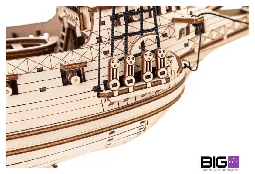 Сборная модель Eco-Wood-Art Владыка морей - Изображение №4 — Интернет магазин BigSale