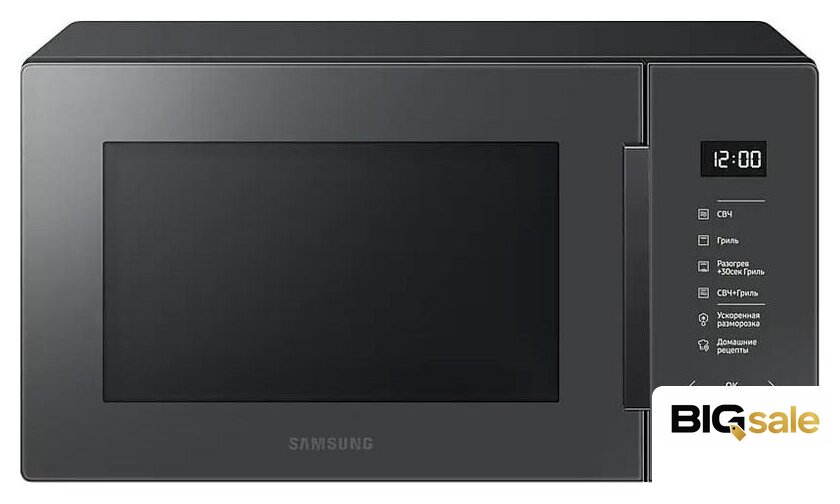 Микроволновая печь Samsung MG23T5018AC/BW - Изображение №1 — Интернет магазин BigSale