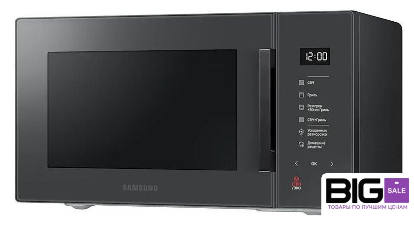Микроволновая печь Samsung MG23T5018AC/BW - Изображение №3 — Интернет магазин BigSale