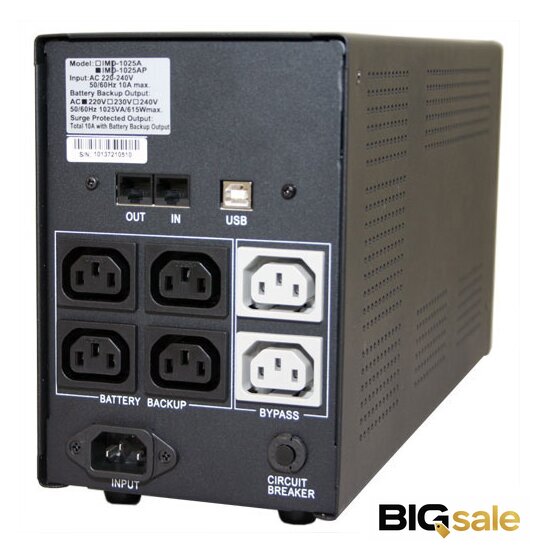 Источник бесперебойного питания Powercom Imperial IMP-3000AP 3000VA - Изображение №3 — Интернет магазин BigSale