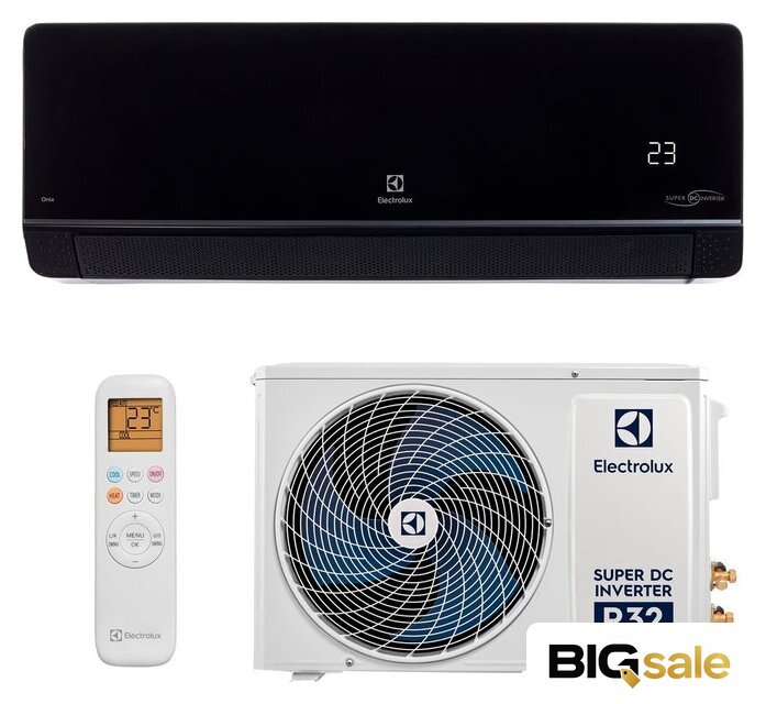 Кондиционер Electrolux Onix Super DC EACS/I-18HIX-BLACK/N8 - Изображение №1 — Интернет магазин BigSale