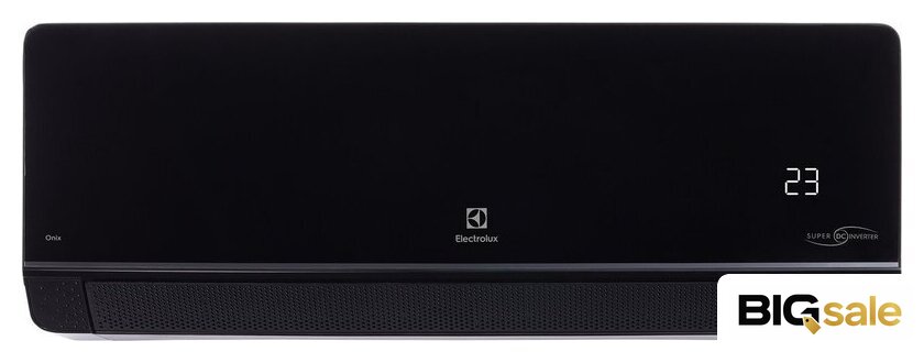 Кондиционер Electrolux Onix Super DC EACS/I-09HIX-BLACK/N8 - Изображение №3 — Интернет магазин BigSale