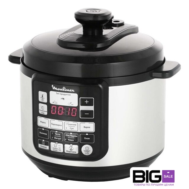 Мультиварка-скороварка Moulinex CE620D32 - Изображение №1 — Интернет магазин BigSale