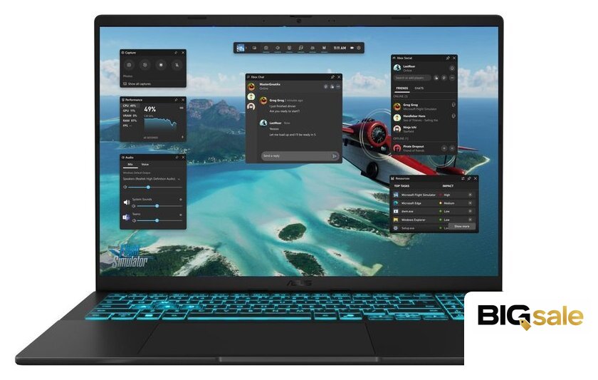 Игровой ноутбук ASUS V16 V3607VU-RP191 - Изображение №1 — Интернет магазин BigSale