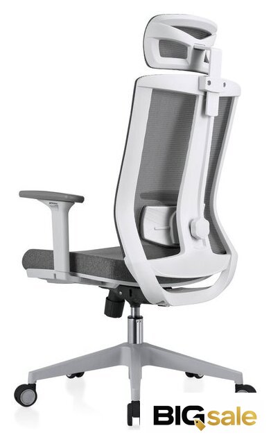 Офисное кресло Evolution ERGO BLISS Grey (серый) - Изображение №6 — Интернет магазин BigSale