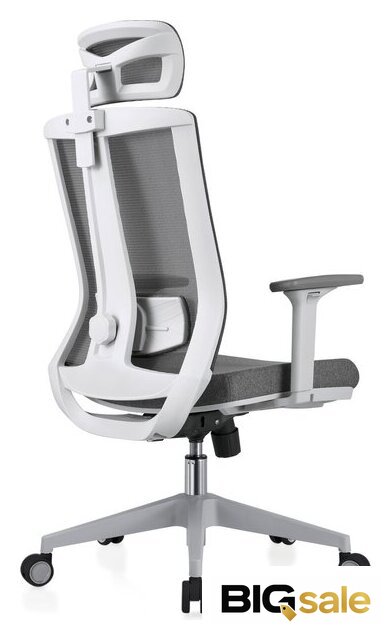 Офисное кресло Evolution ERGO BLISS Grey (серый) - Изображение №4 — Интернет магазин BigSale