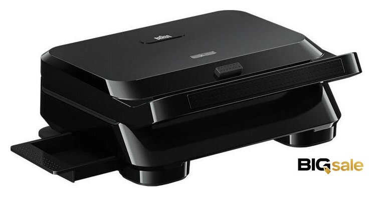 Многофункциональная сэндвичница Braun SnackMaker 5 SM5001 - Изображение №3 — Интернет магазин BigSale