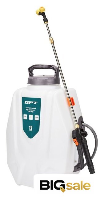 Аккумуляторный опрыскиватель GPT ZFA-12li - Изображение №8 — Интернет магазин BigSale