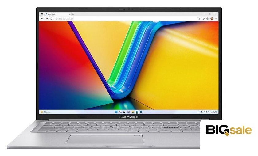 Ноутбук ASUS Vivobook 17 X1704VA-AU1078 - Изображение №1 — Интернет магазин BigSale