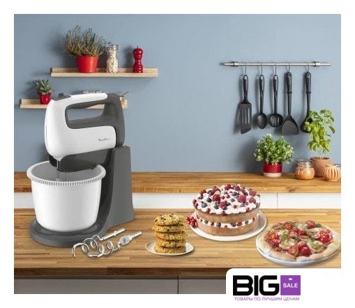 Миксер Moulinex HM464110 - Изображение №11 — Интернет магазин BigSale