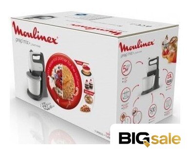 Миксер Moulinex HM464110 - Изображение №10 — Интернет магазин BigSale