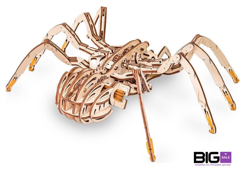3Д-пазл Eco-Wood-Art Паук - Изображение №6 — Интернет магазин BigSale