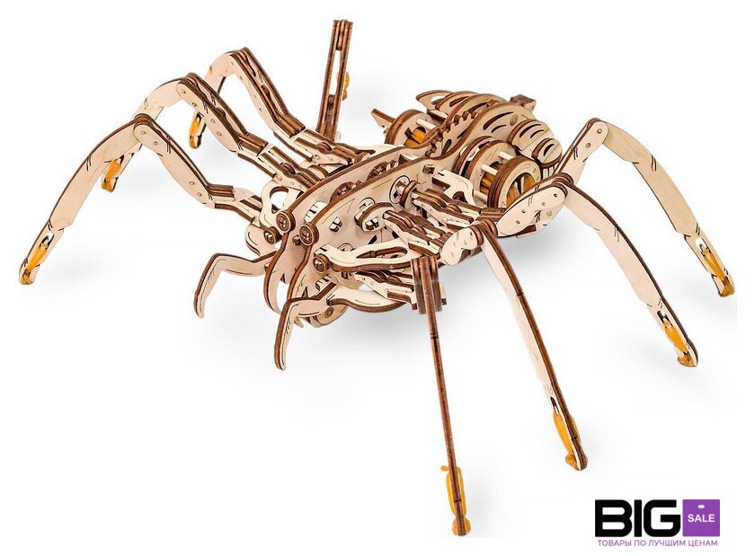 3Д-пазл Eco-Wood-Art Паук - Изображение №3 — Интернет магазин BigSale
