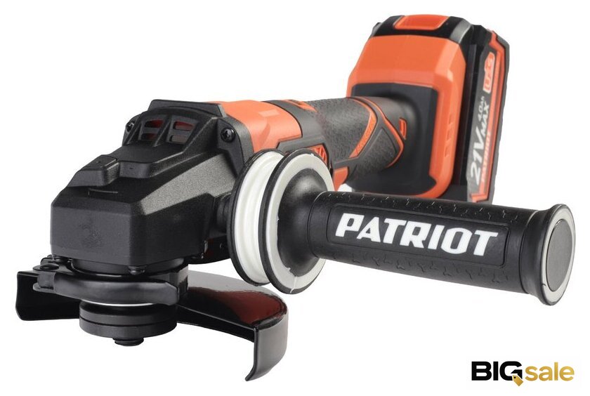Угловая шлифмашина Patriot AG 125 Li UES 110303127 - Изображение №5 — Интернет магазин BigSale
