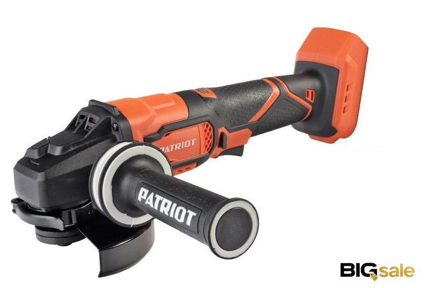Угловая шлифмашина Patriot AG 125 Li UES 110303127 - Изображение №2 — Интернет магазин BigSale