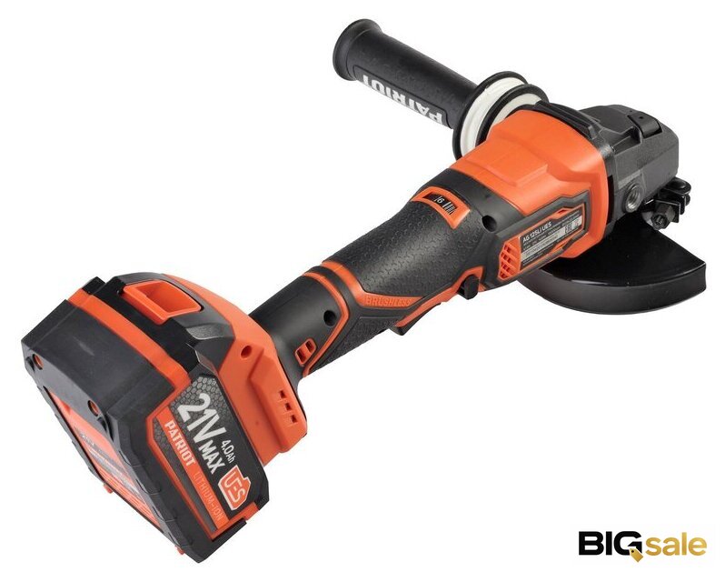 Угловая шлифмашина Patriot AG 125 Li UES 110303127 - Изображение №7 — Интернет магазин BigSale