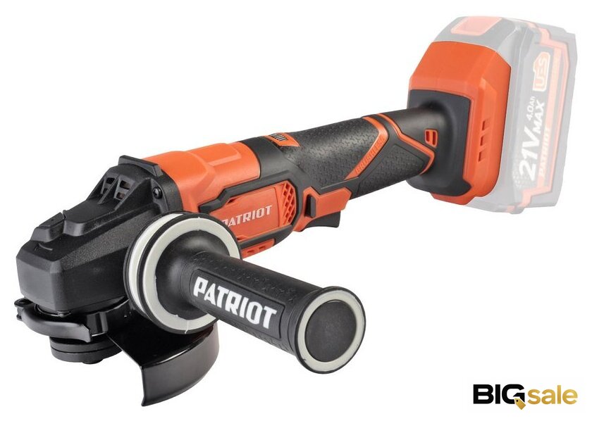 Угловая шлифмашина Patriot AG 125 Li UES 110303127 - Изображение №3 — Интернет магазин BigSale