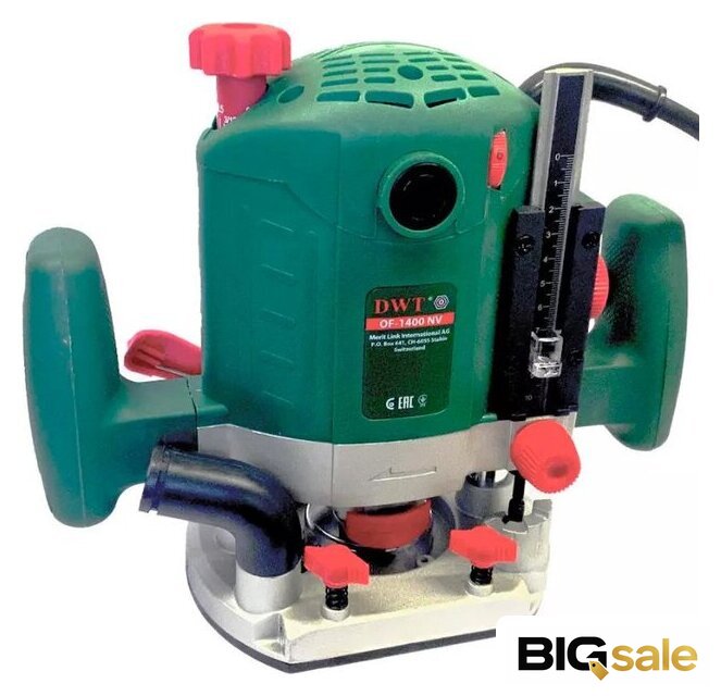 Вертикальный фрезер DWT OF-1400 NV - Изображение №1 — Интернет магазин BigSale