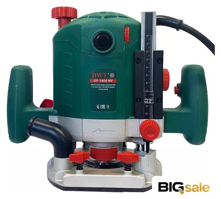 Вертикальный фрезер DWT OF-1400 NV - Изображение №2 — Интернет магазин BigSale